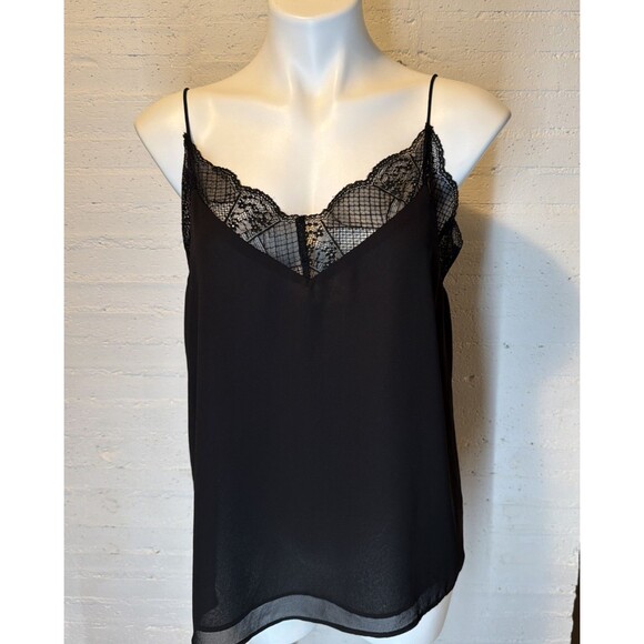 Wishlist Apparel Tops - Whimsigoth FairyGrunge Goth Romantic Lingerie Wishlist Apparel Lined Lace Cami M